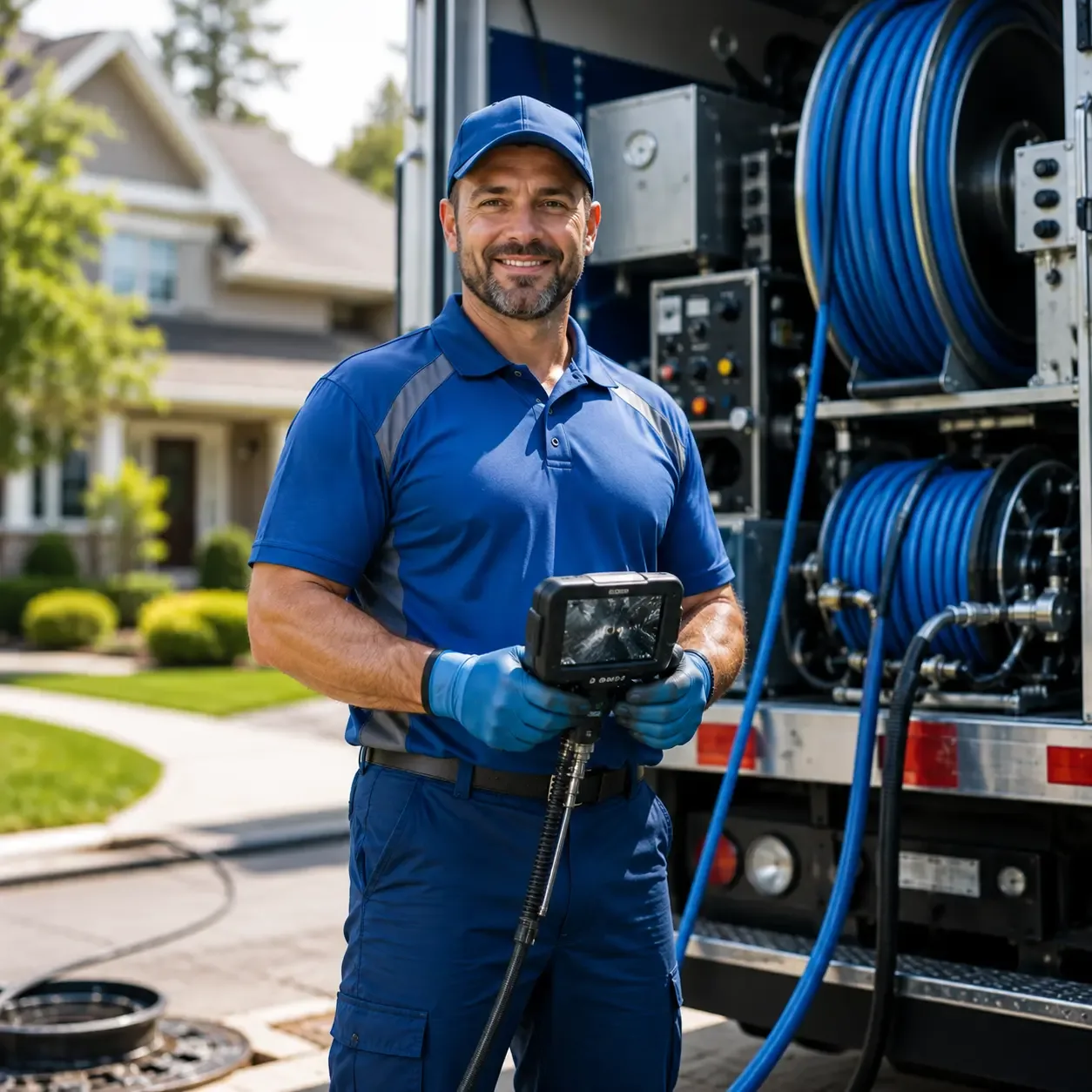 Local outdoor drain cleaning specialists in Franklin, ME